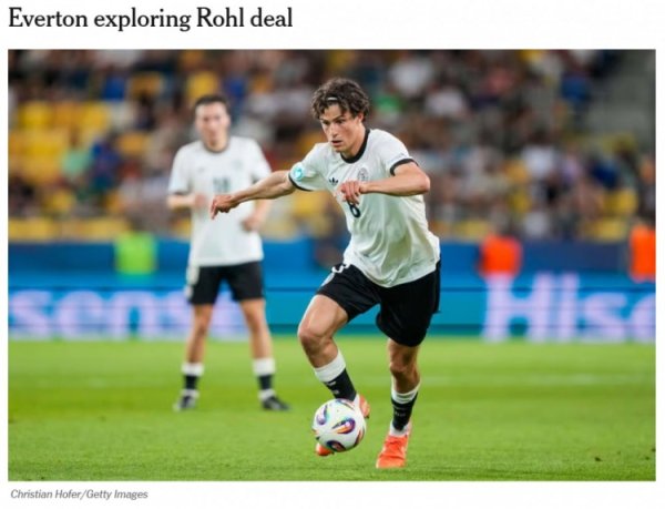 TA: Everton muốn bù đắp cho hàng tiền vệ vào thời hạn và đang khám phá việc ký kết Merlin Roll từ Fr