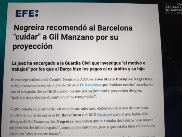 Fire 😡real Madrid TV đã đăng một báo cáo: Negrera từng đề nghị rằng Barcelona có mối quan hệ tốt với